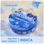 High-Flavor-Blueberry-Blue-Dream-Med-Gummies-menu